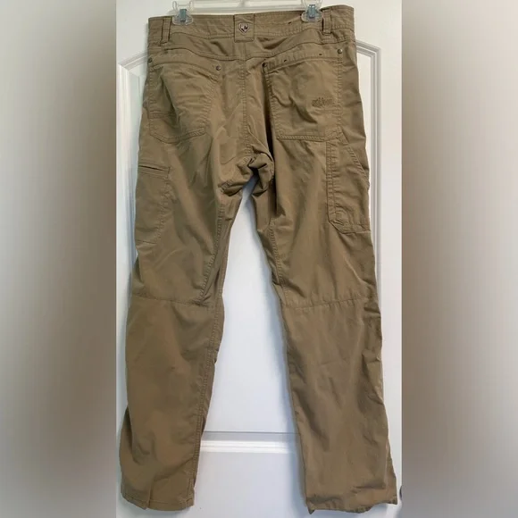 Kuhl Radikl Hiking Pants Sz 33x32 Khaki - Picture 3 of 12